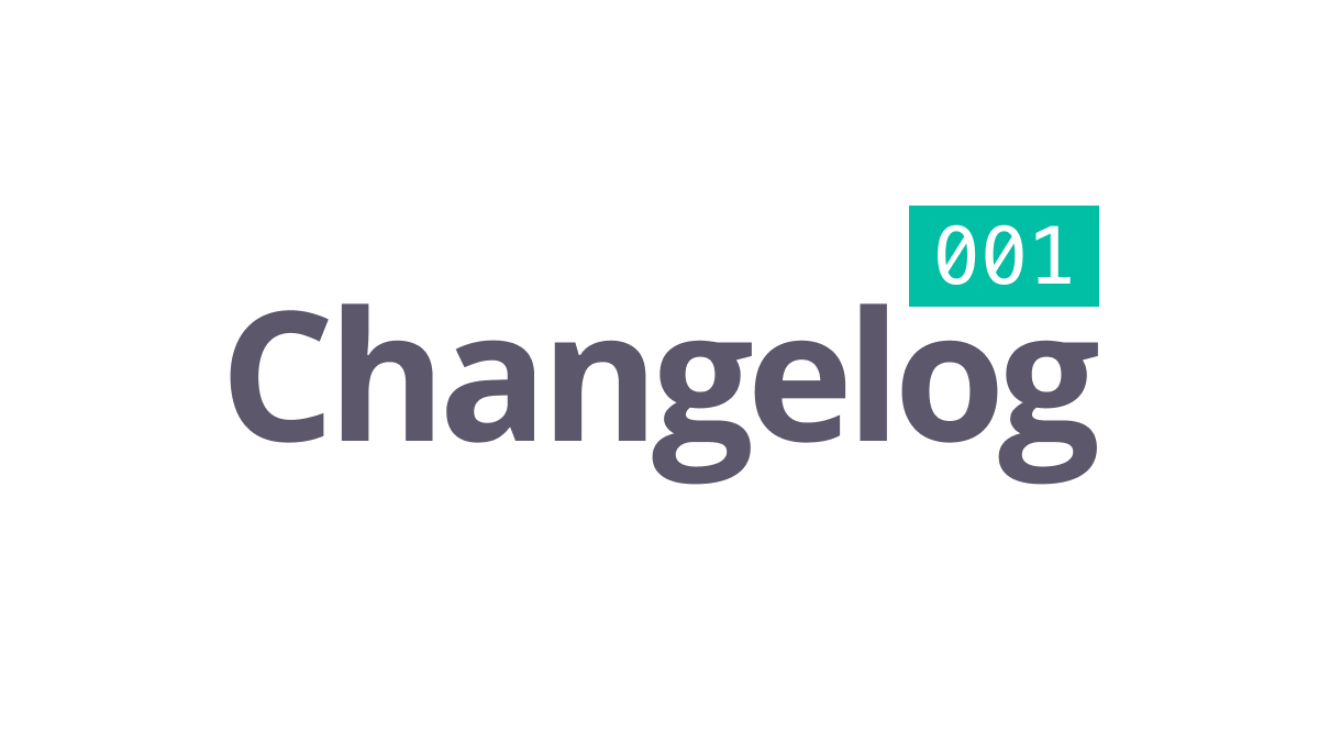 Cover art for the blog post: Changelog 01 - optimizations, charts, gallery, and more